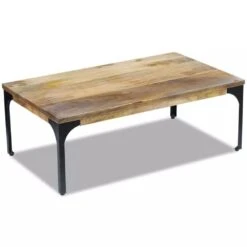 Icaverne - Tables Basses Famille Table Basse Bois De Manguier 100 X 60...