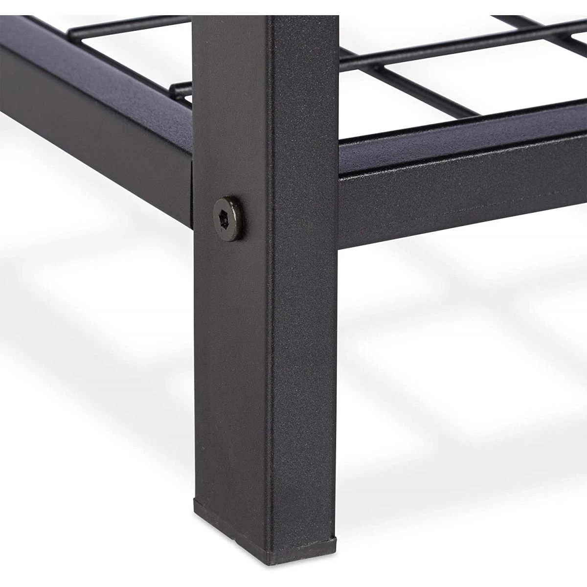 Banc Banquette Range Chaussures Ouvert Similicuir Support Grillage Mé... – Image 3