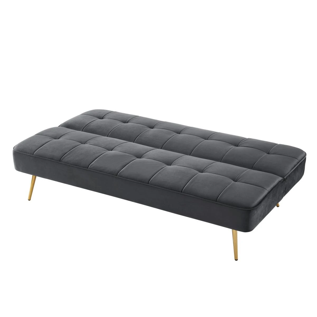 Banquette AROMA Convertible En Velours Anthracite 3 Places – Image 4