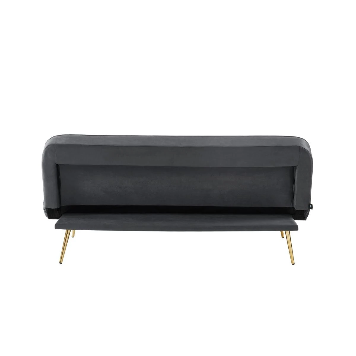 Banquette AROMA Convertible En Velours Anthracite 3 Places – Image 5