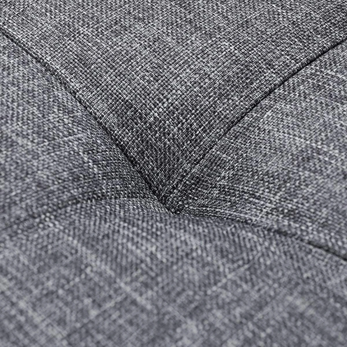 Banquette Avec Espace De Rangement Pliable Rembourré Couvercle Rabatt... – Image 4