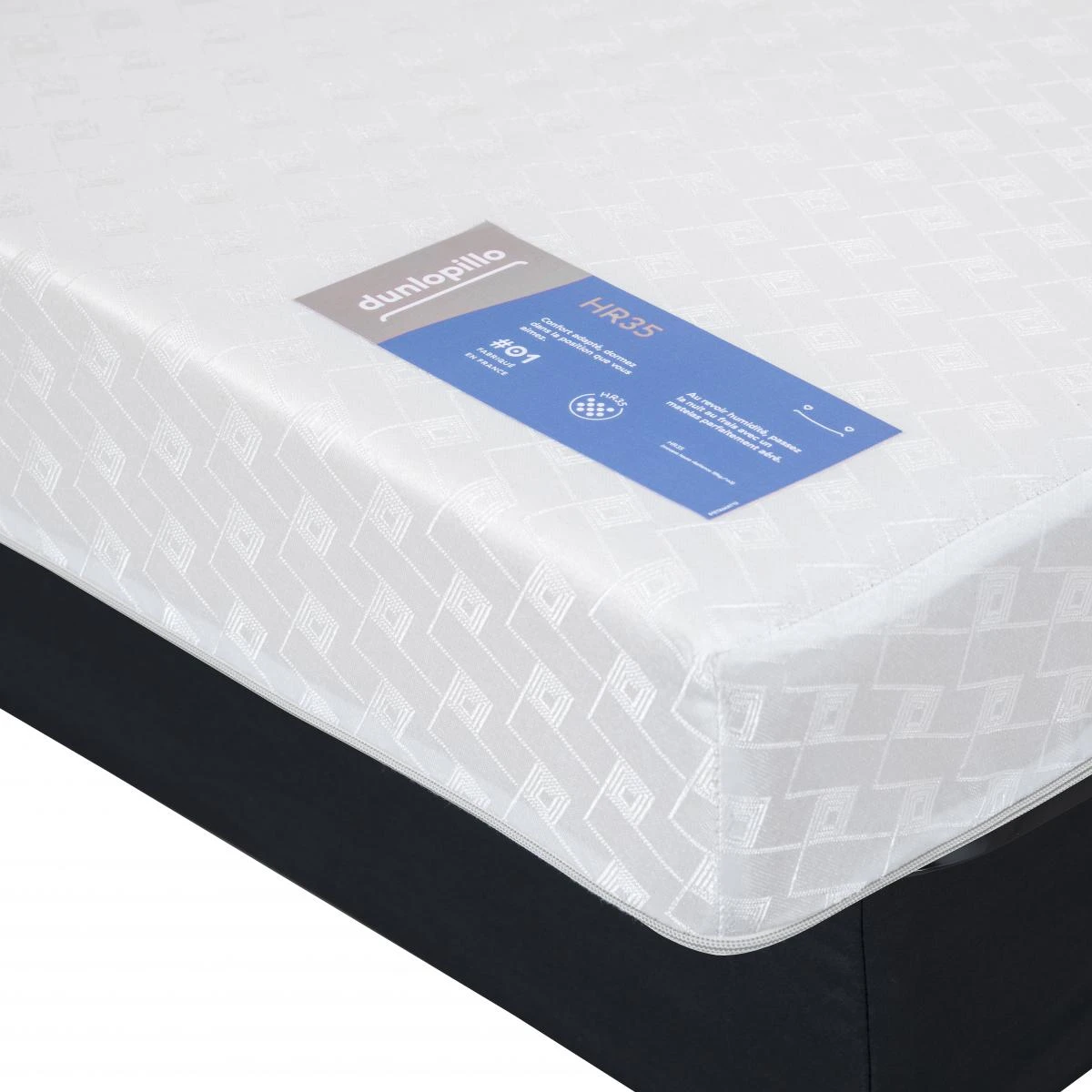Banquette Clic-Clac 130 ORLANDO Pearl Taupe - Matelas Dunlopillo – Image 5