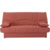 Banquette Clic Clac 3 Places - Tissu Terracotta - Style Contemporain -...