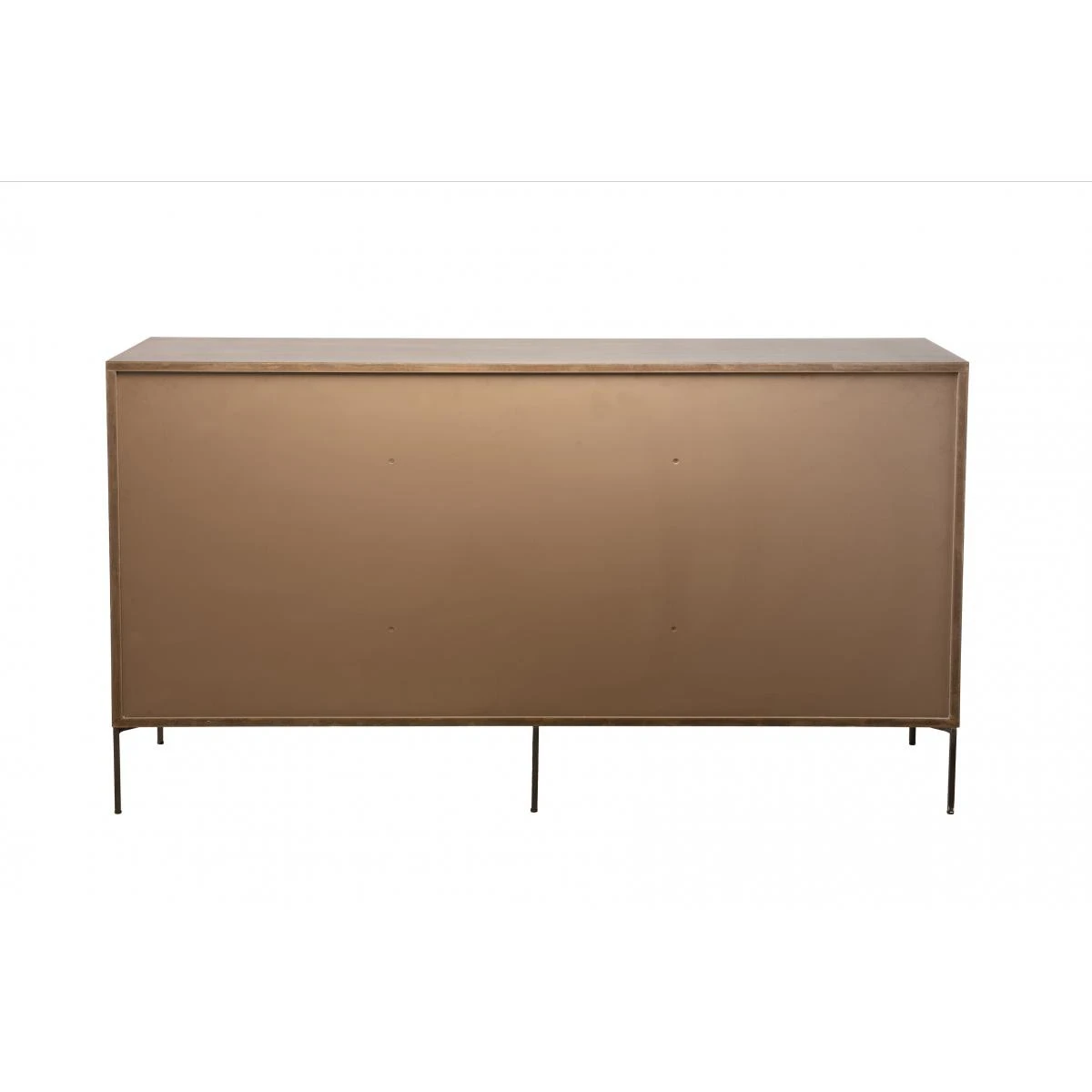 Buffet 3 Portes MADISON Bois Teck Recyclé Métal Et Pieds Métal – Image 10