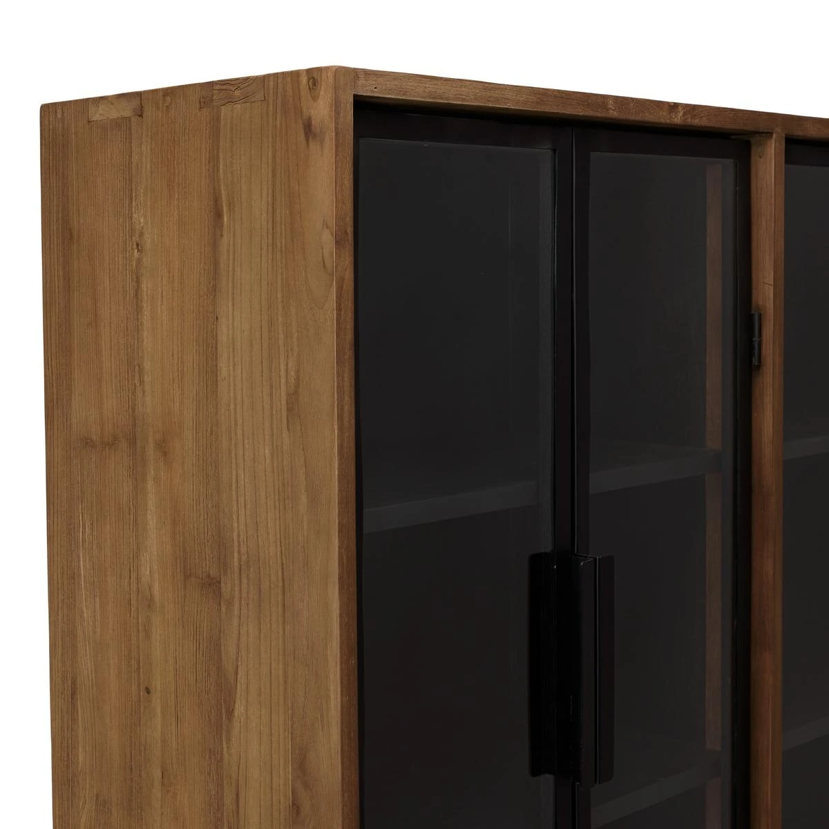 Buffet 4 Portes Vitrées 6 étagères 1 Niche – Image 5