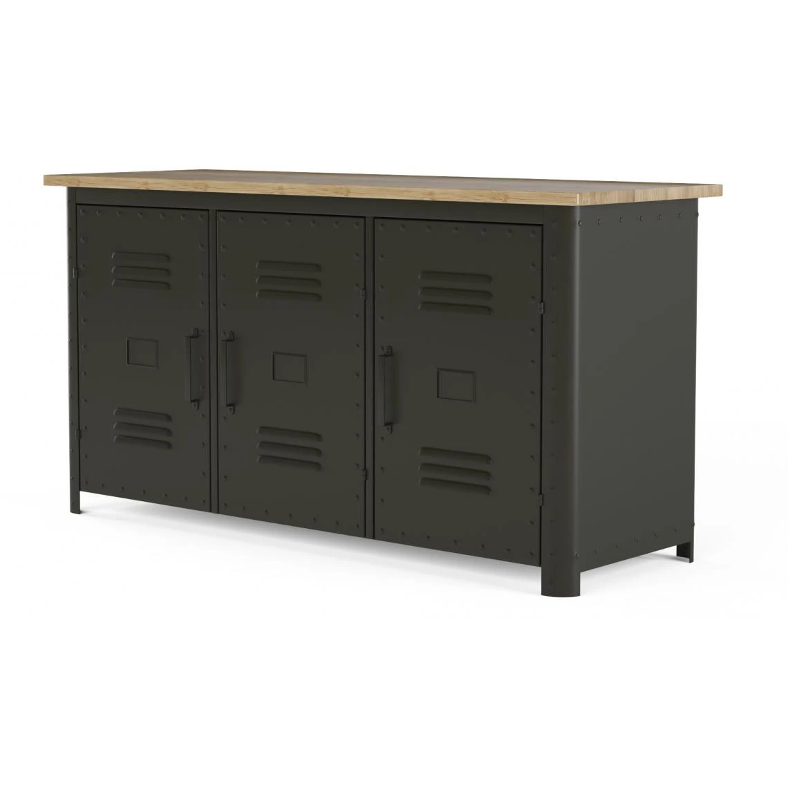 Buffet En MĂ©tal 3 Portes FABER â Image 4