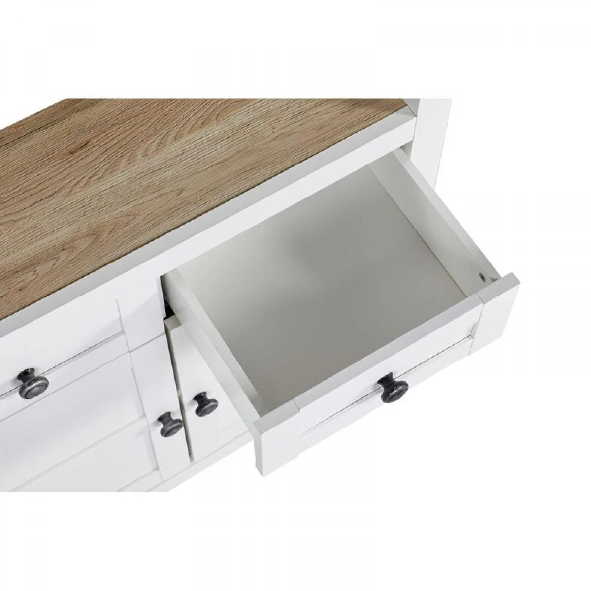 Buffet Mi-hauteur BOCAGE Blanc – Image 4