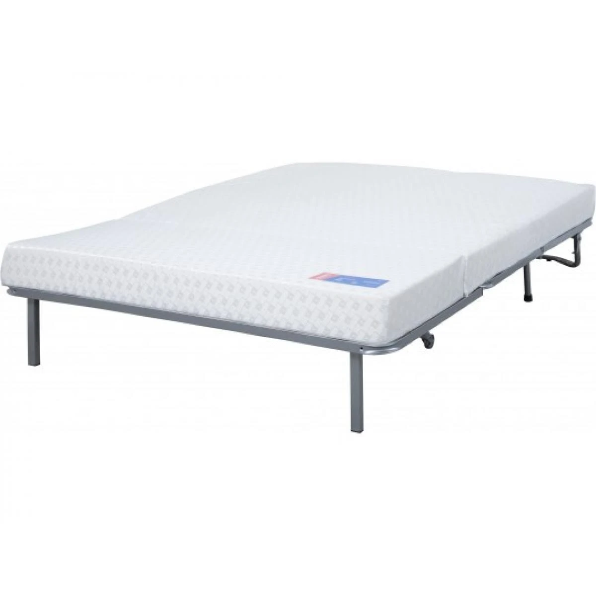 Canapé Lit Caly BZ 140 Mousse 28 Kg Couette Noire – Image 3