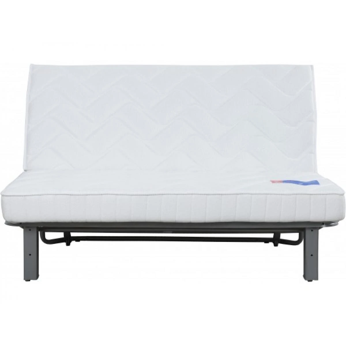 Canapé Lit Romy Slyde 140 Mousse 35 Kg Couette Taupe – Image 3