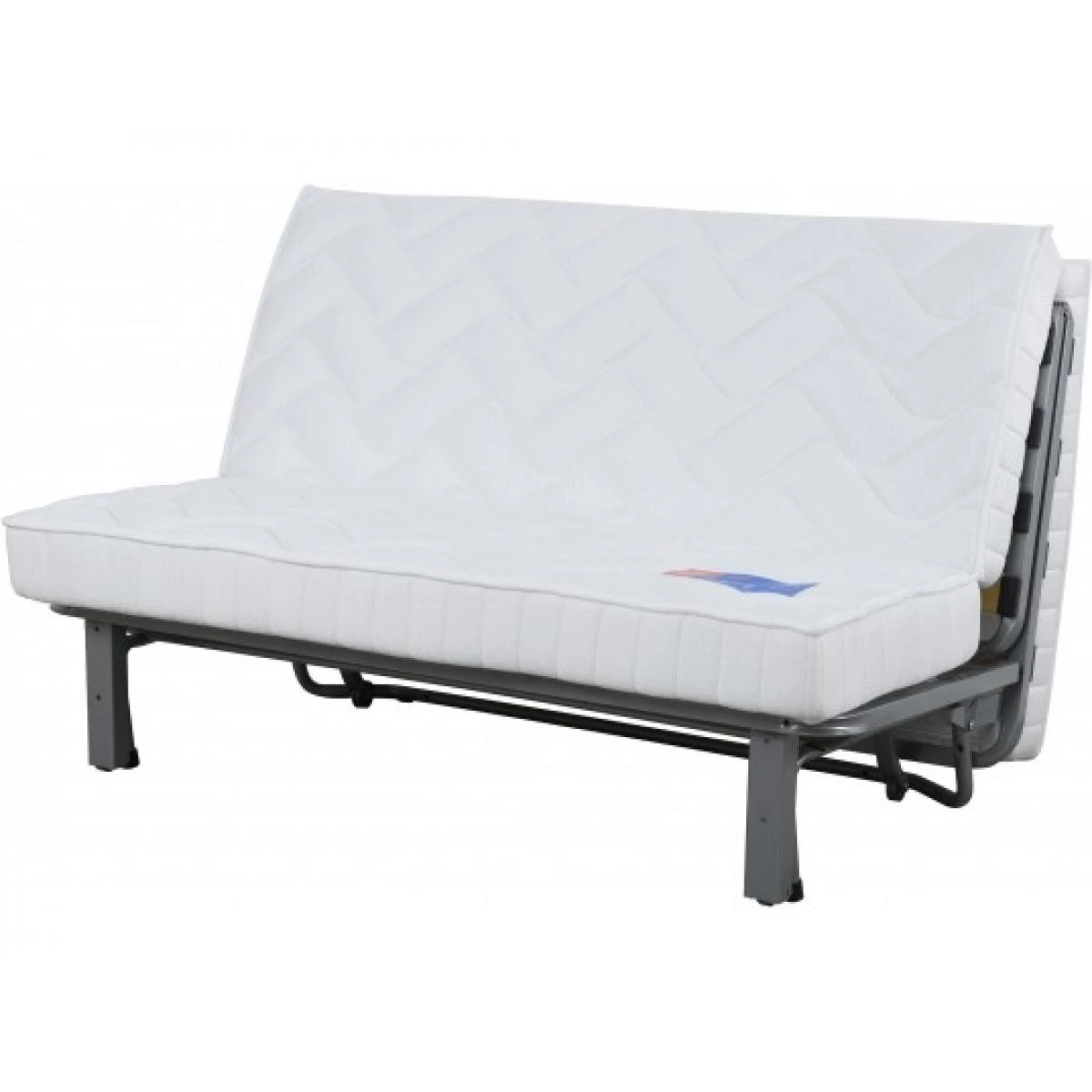 Canapé Lit Romy Slyde 140 Mousse 35 Kg Couette Taupe – Image 4