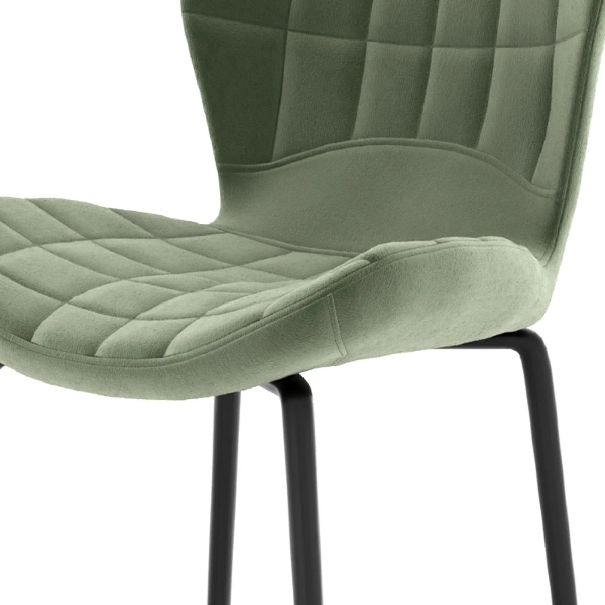 Chaise De Bar Mazzia En Velours Vert 75 Cm (lot De 2) – Image 4