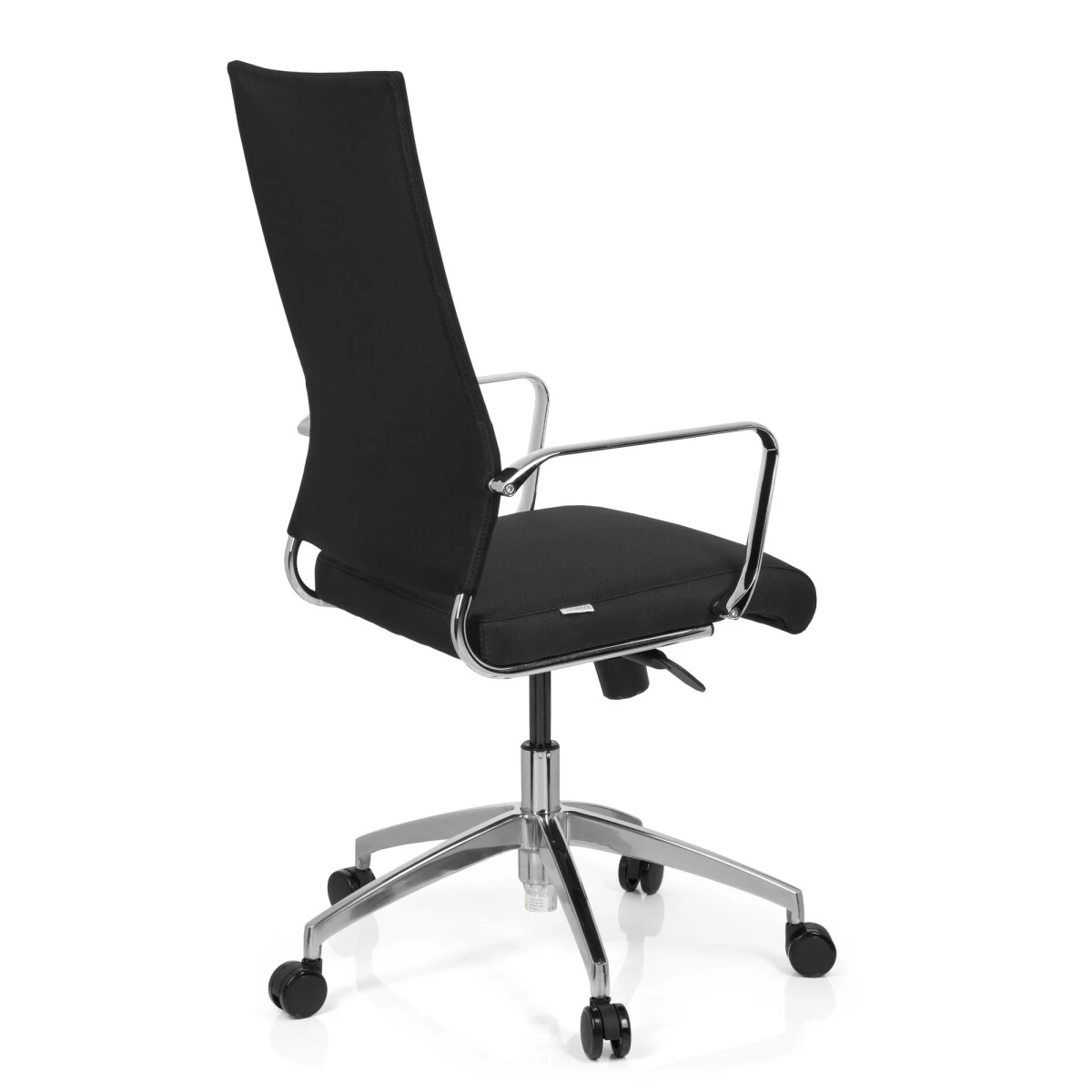 Chaise De Bureau / Chaise Pivotante LUCANO PRO Tissu Noir Hjh OFFICE – Image 5
