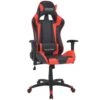 Chaise De Bureau Inclinable Cuir Artificiel Rouge