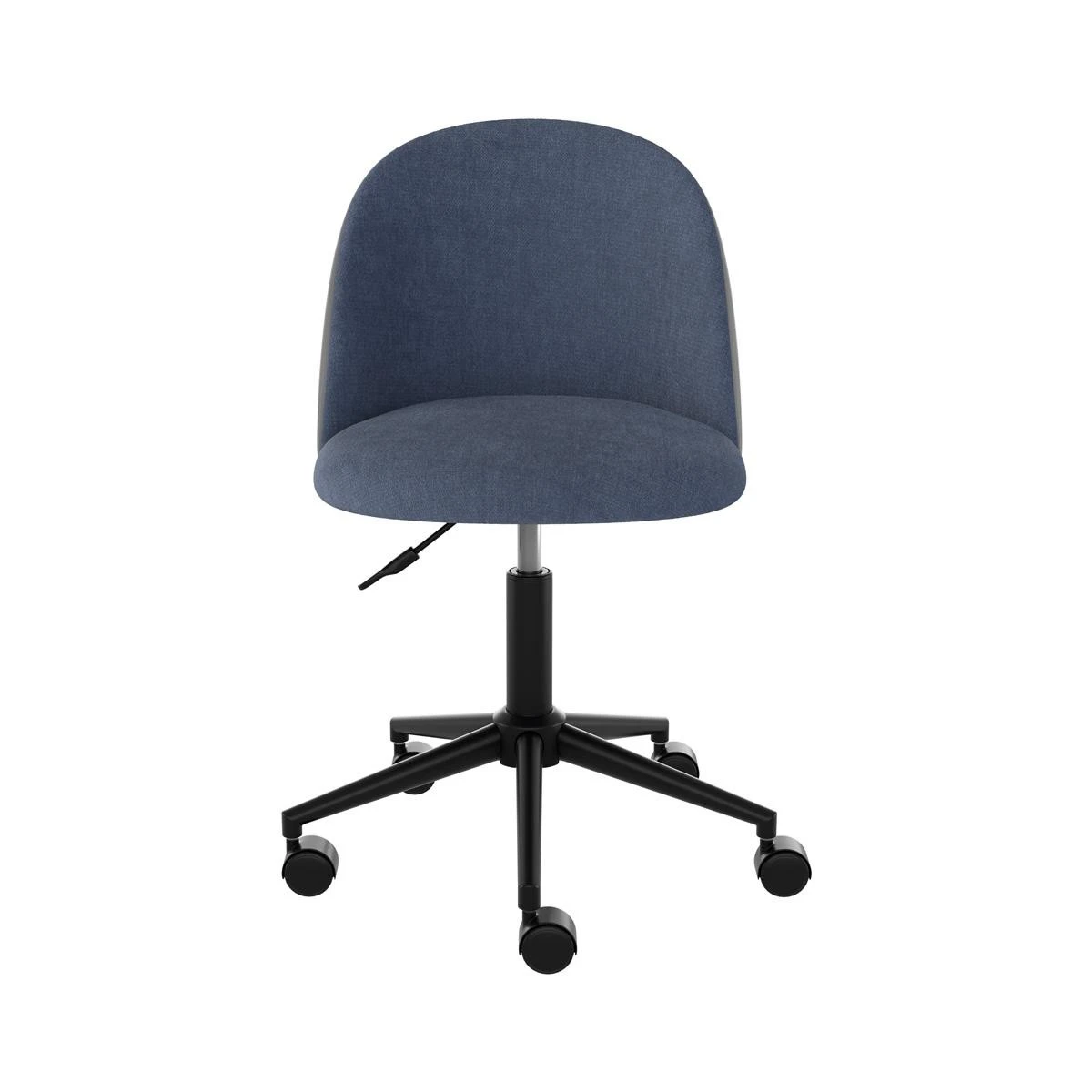 Chaise De Bureau Jane Bleu Et Gris – Image 4