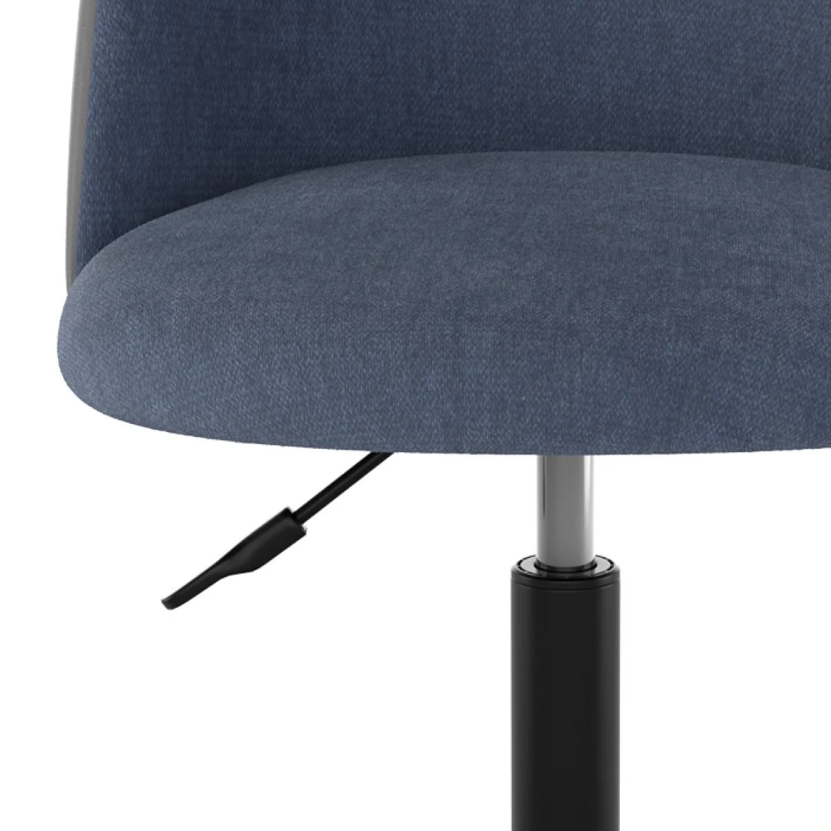 Chaise De Bureau Jane Bleu Et Gris – Image 5