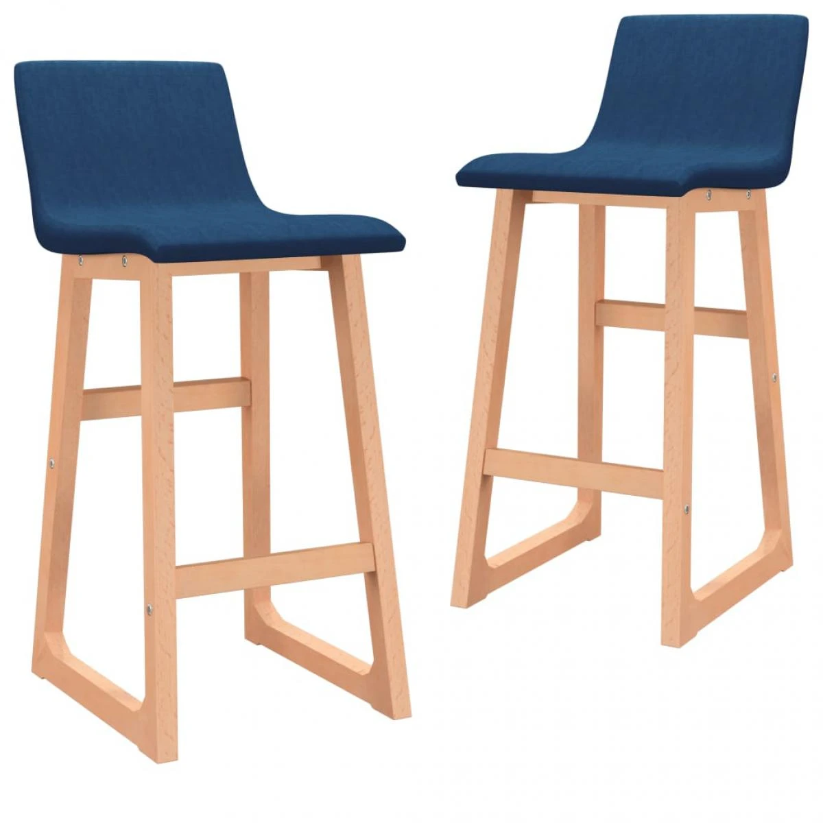 Chic Fauteuils Et Chaises Gamme Tegucigalpa Chaises De Bar 2 Pcs Bleu ...