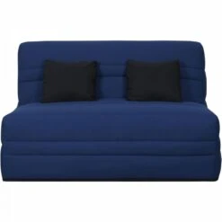 Canapé Lit Wanda Slyde 140 Ressorts Couette Indigo