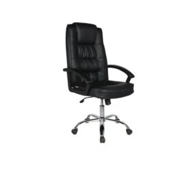 Fauteuil De Bureau Ă Roulettes Charles - Noir