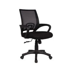 Fauteuil De Bureau Ă Roulettes Dana - Noir