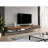 FURNIX Meuble Tv / Meuble Tv Suspendu Alyx 300 (3x100) X 32 X 34 Cm St...