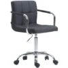 Inedit Chaise De Bureau Selection Windhoek V2 Tissu Couleur Gris Fonc?...