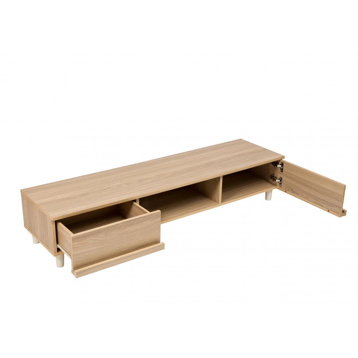 Iris Ohyama, Meuble TV Pour écran 52 Pouces Avec Tiroir Et Placard En... – Image 2