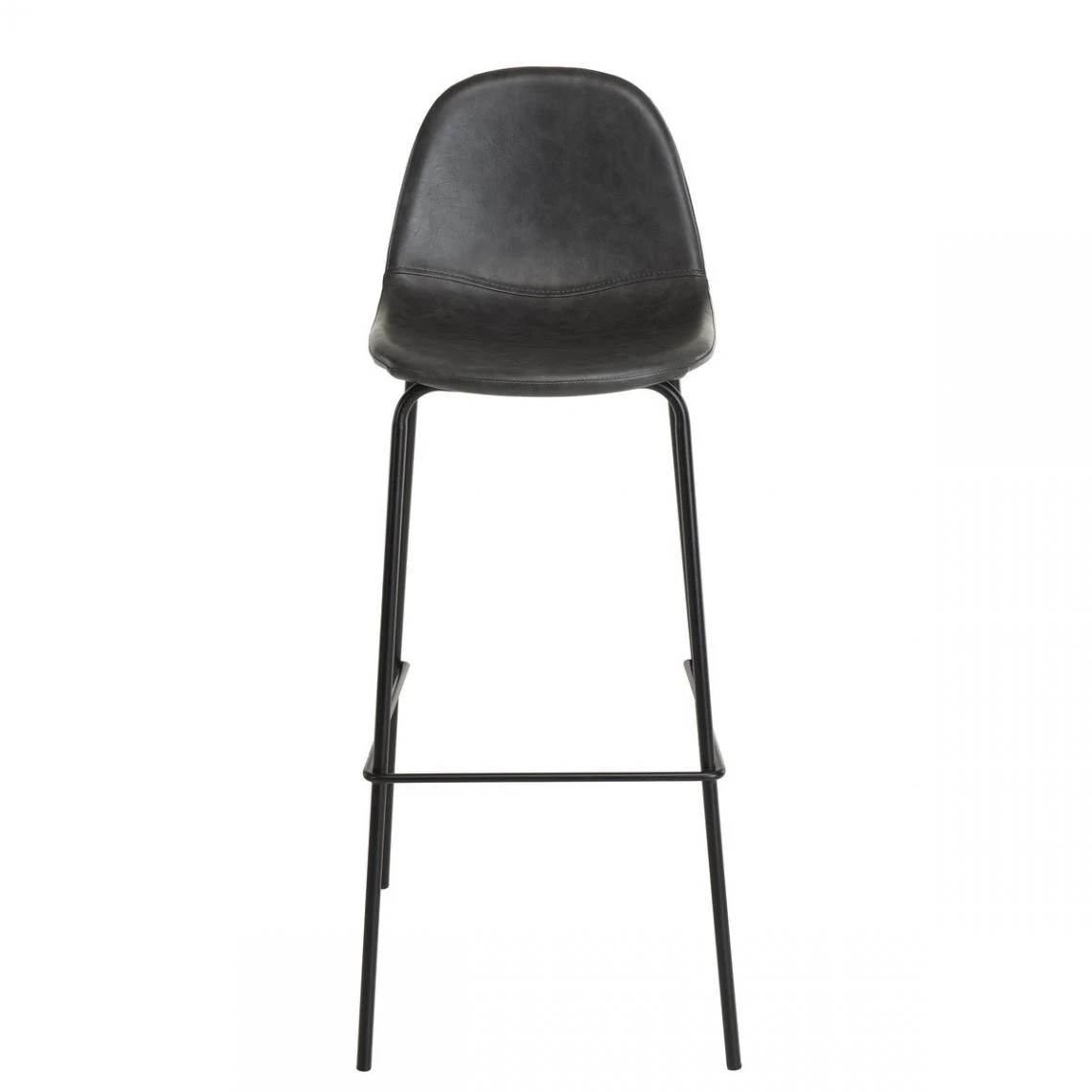 Lot De 2 Tabourets De Bar TOM John Gris Anthracite Hauteur D'Assise 80... – Image 3