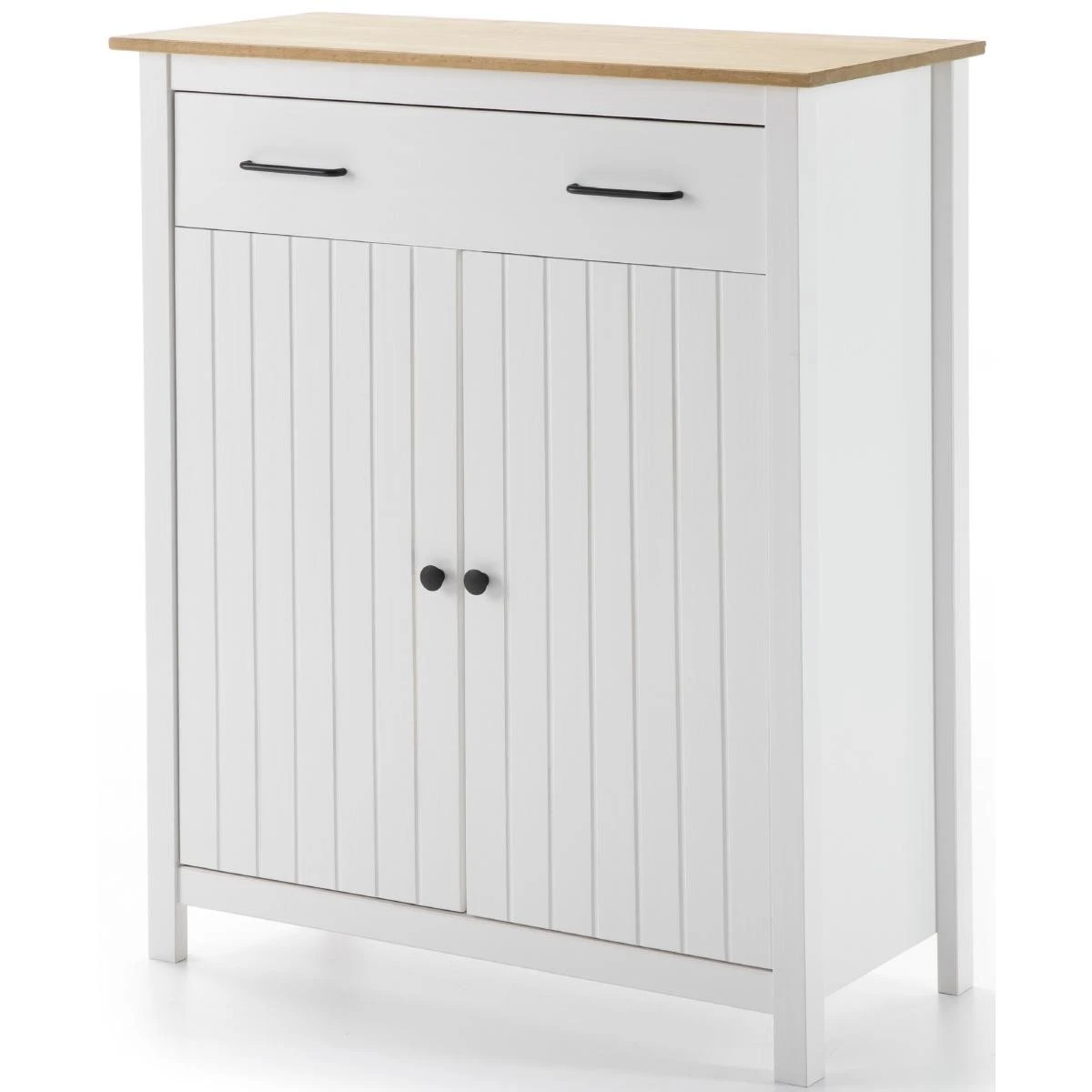 Meuble De Rangement , Meuble D'appoint En Pin Massif Décor Ciré Chê... – Image 2