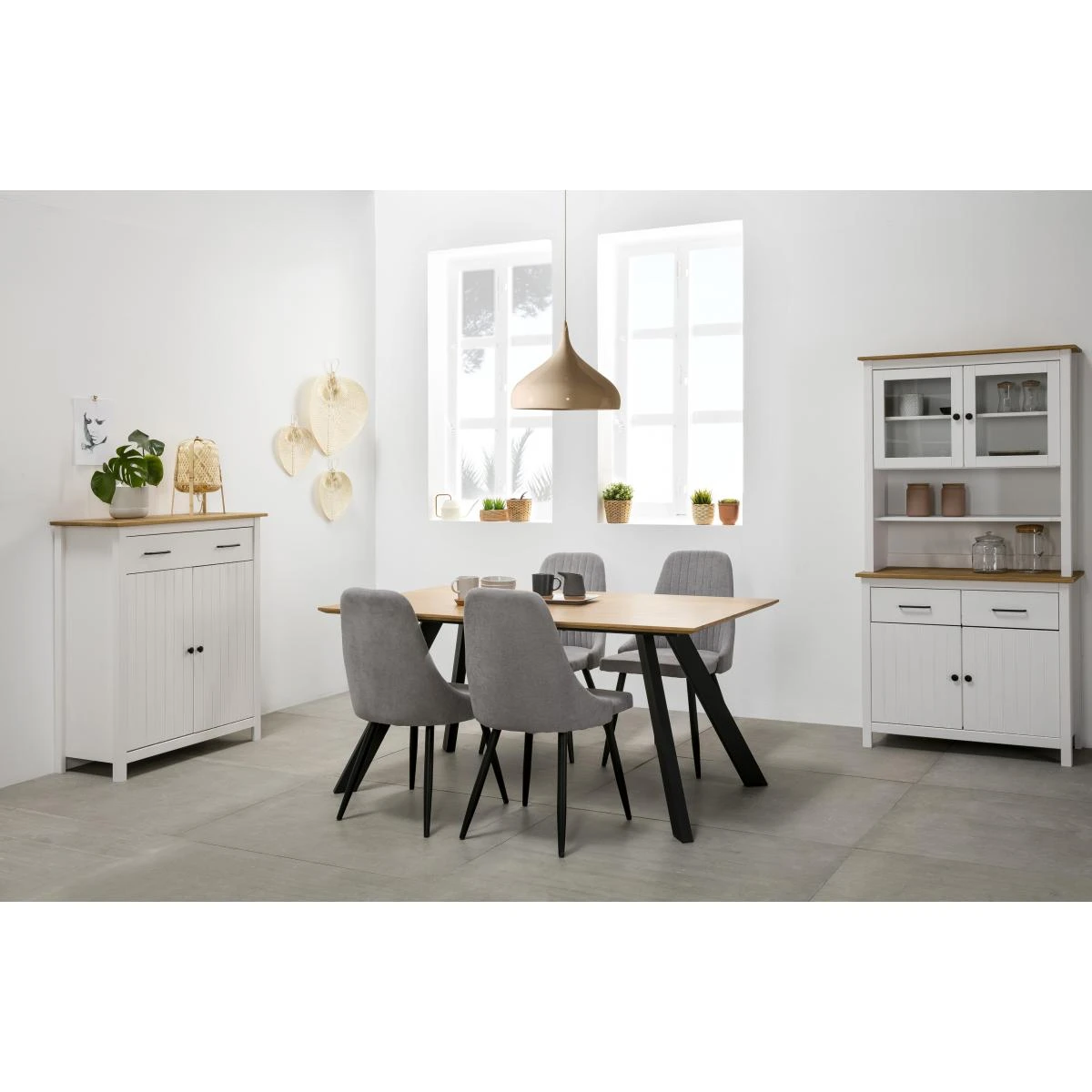 Meuble De Rangement , Meuble D'appoint En Pin Massif Décor Ciré Chê... – Image 4