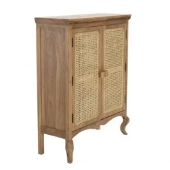 Meuble Marron 2 Portes Bois De Jamelonier Et Cannage Naturel ISA -Womo Design Boutique meuble marron 2 portes bois de jamelonier et cannage naturel isa 3367848 6249780 80 1140x1140