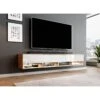 Meuble Tv / Meuble Tv Suspendu ALYX 200 (2x100) X 32 X 34 Cm Style Con...