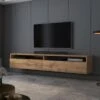 Meuble TV - REDNAW - 180 Cm - Chêne Wotan