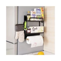 Support De Rangement Magnétique Pour Réfrigérateur à Deux Couches ...