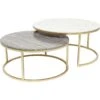 Tables D'appoint Mystic Rondes Set De 2 Kare Design