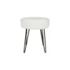 Tabouret Bouclette Blanc - Ostaria