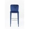 Tabouret De Bar Baroque Cosmos Bleu VELVET