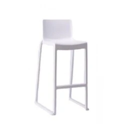 Tabouret De Bar Design Blanc KODY
