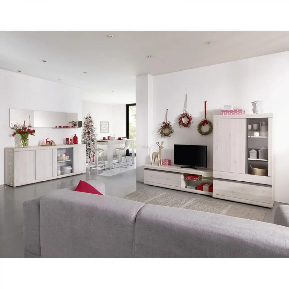 Tabouret De Bar H. 62,8 Cm SAGA Taupe – Image 4