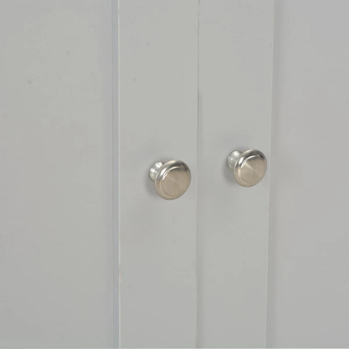 VidaXL Buffet Gris 112 X 35 X 81 Cm – Image 4