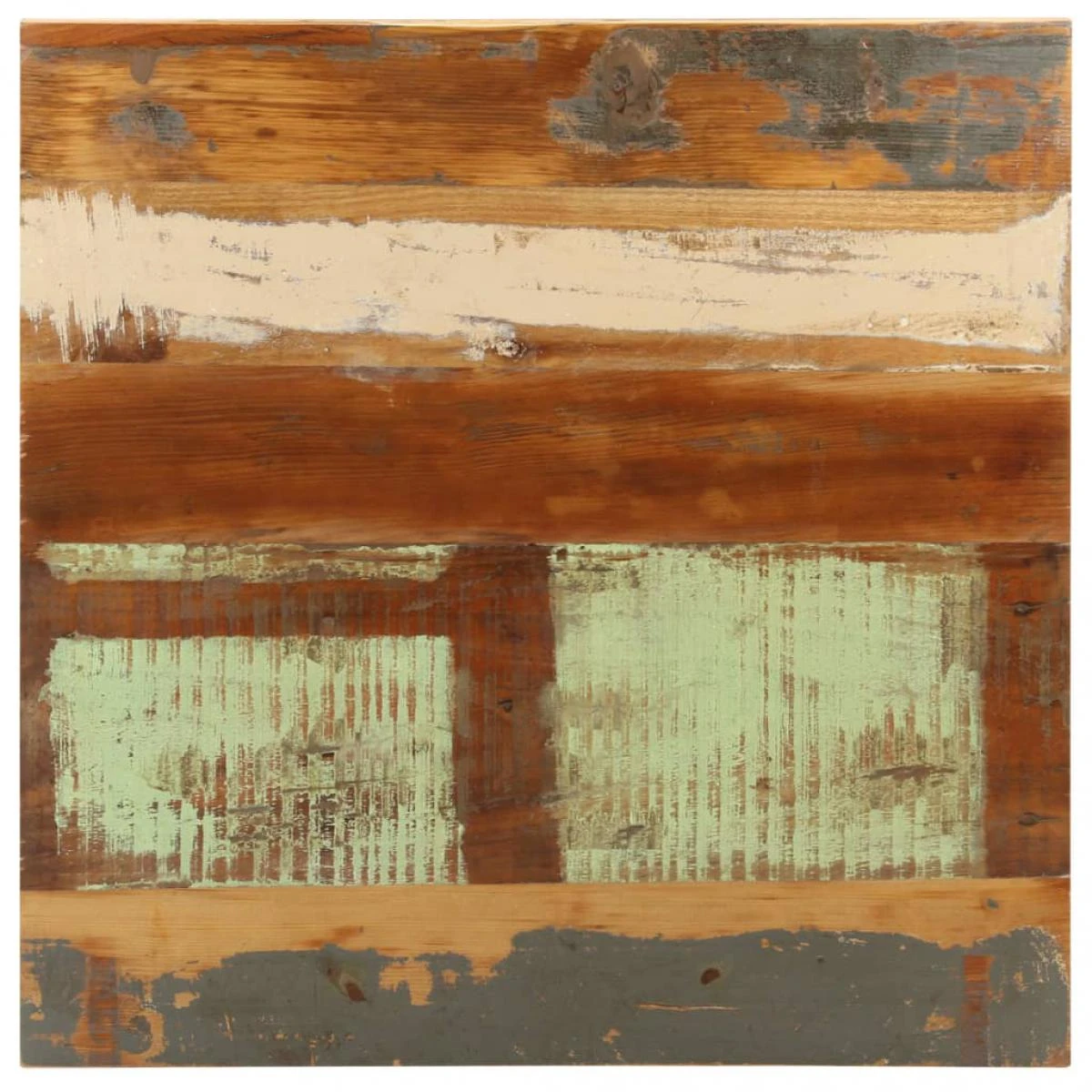 VidaXL Table De Bistro Carrée 50x50x75 Cm Bois De Récupération Mass... – Image 3