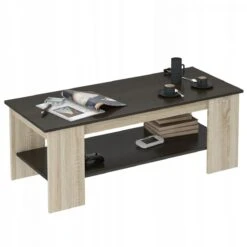 VIENNA - Table Basse Rectangulaire Style Contemporain Scandinave Pour ...